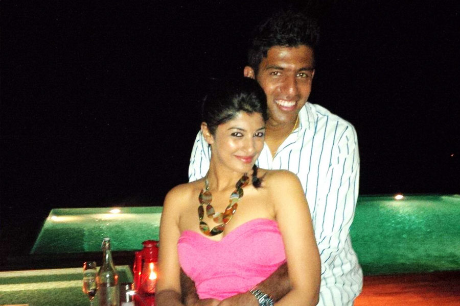 Picture of Rohan and Supriya Bopanna together