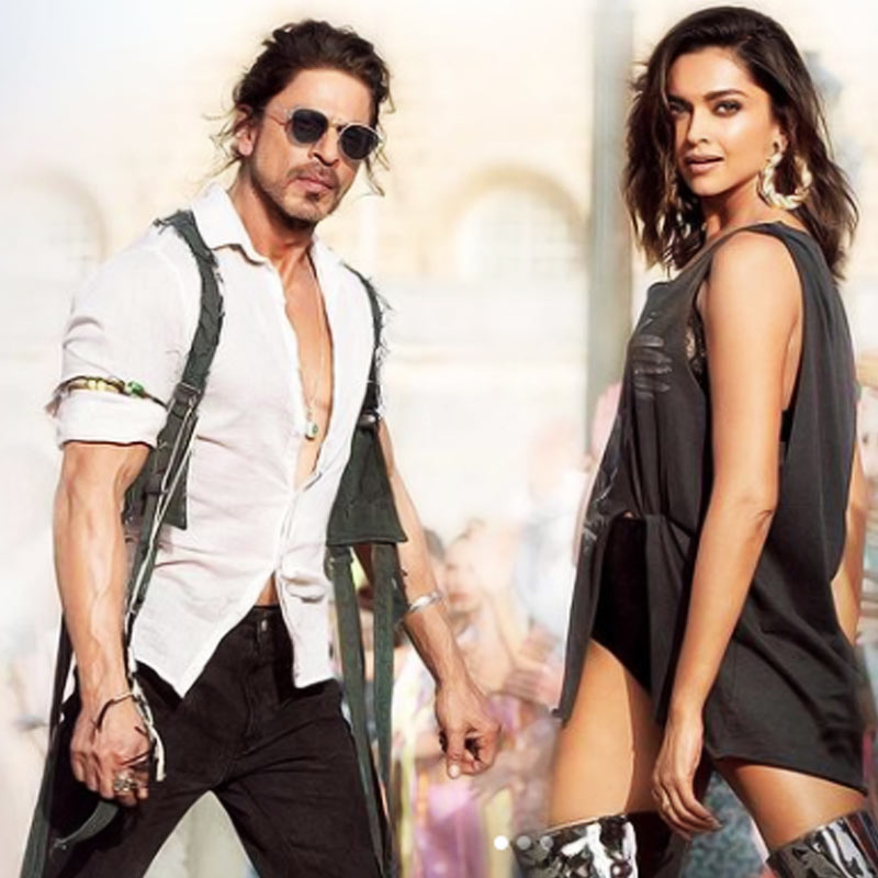 Shah Rukh Khan and Deepika Padukone in Pathaan movie