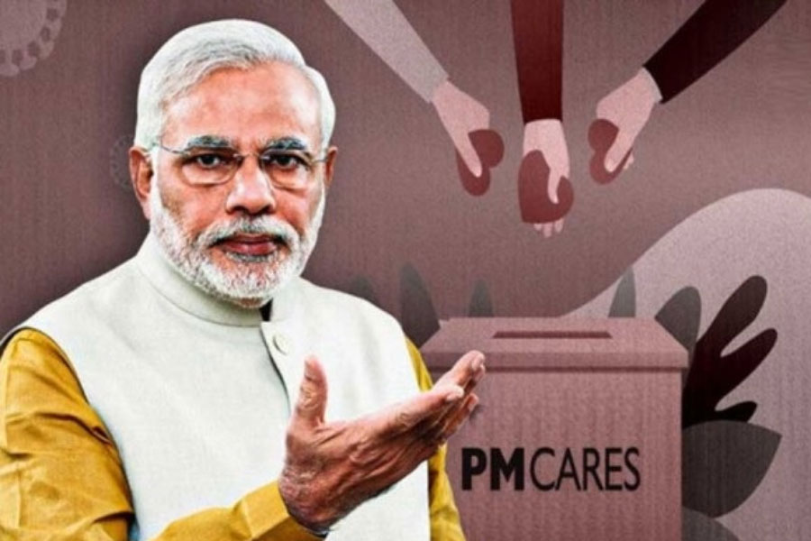 Photograph of PM Cares