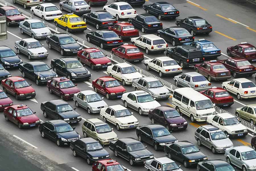 Image of traffic jam