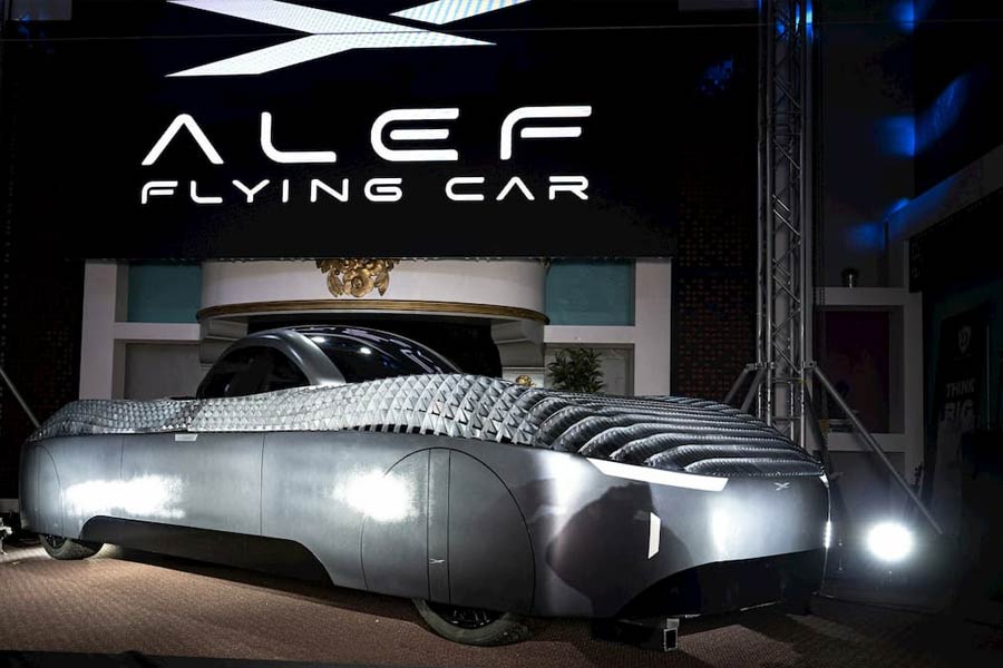 Image of flying car Model A