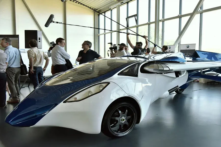 Image of flying car Model A