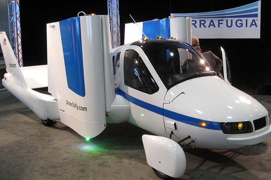 Image of flying car Model A