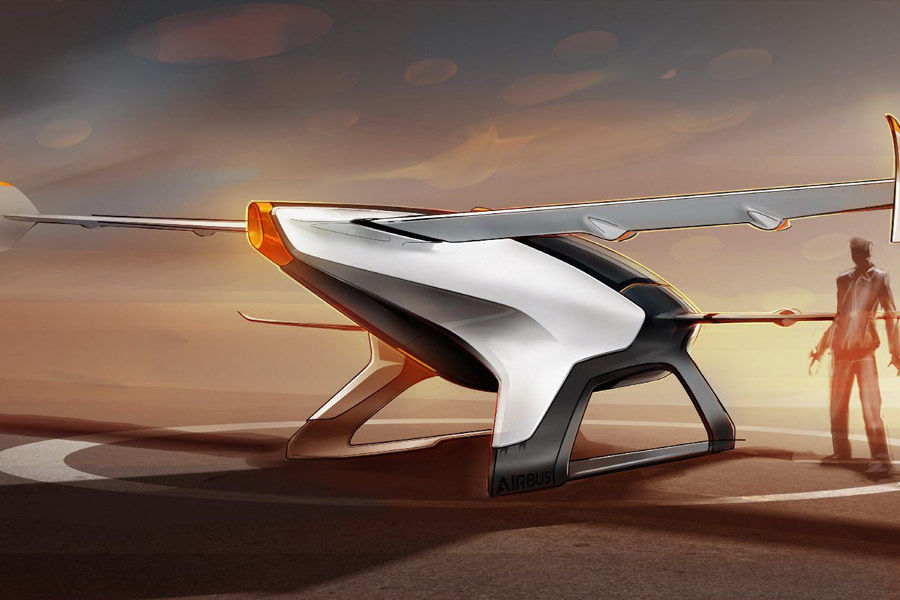 Image of flying car Model A