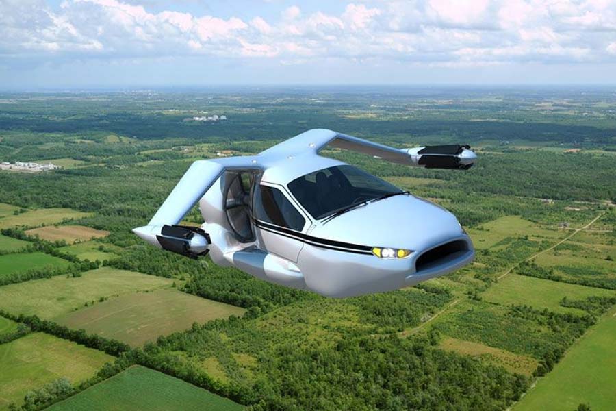 Image of flying car Model A