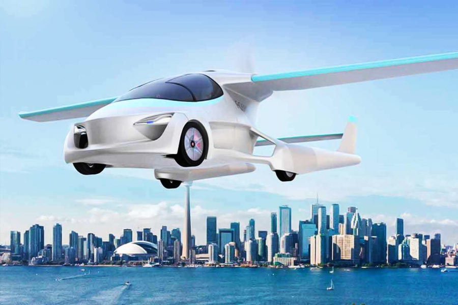 Image of flying car Model A