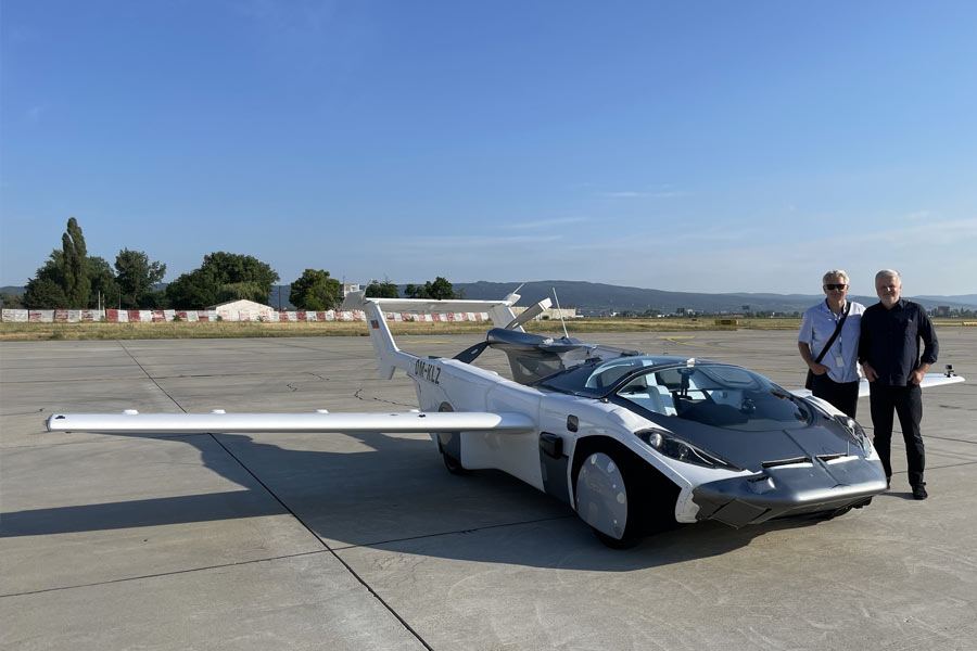 Image of flying car Model A