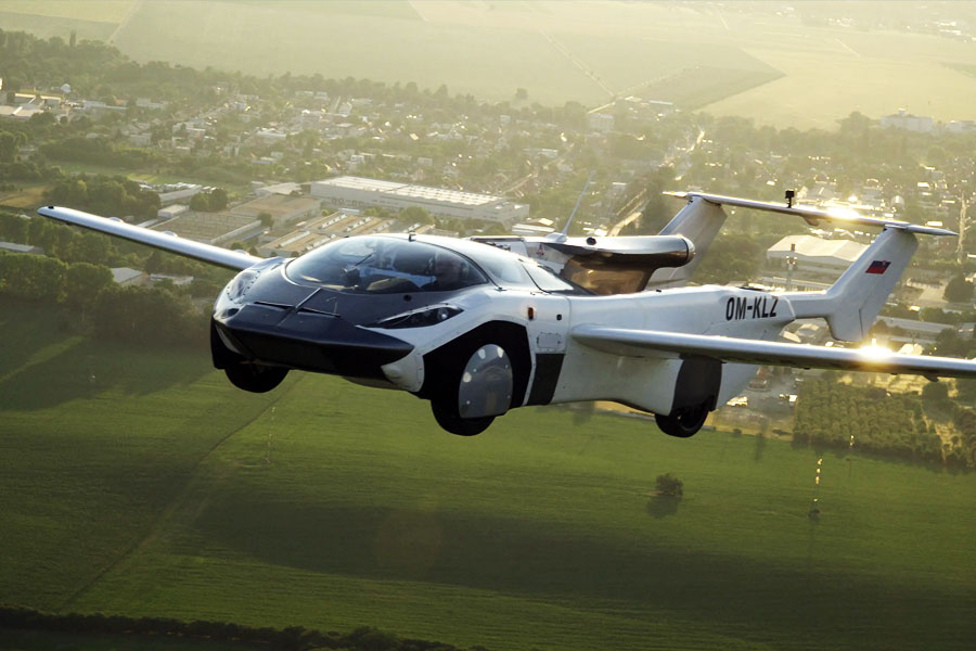 Image of flying car Model A