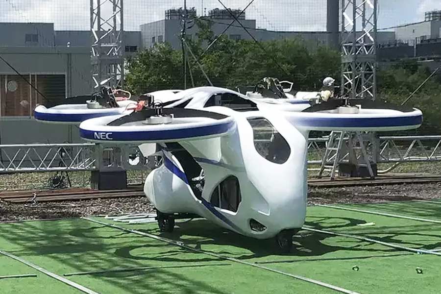Image of flying car Model A