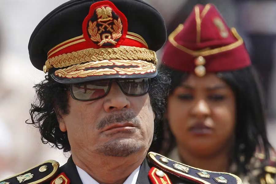 photo of gaddafi