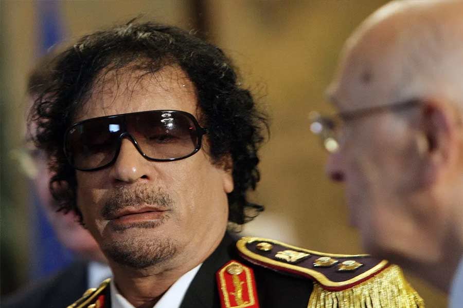 photo of gaddafi
