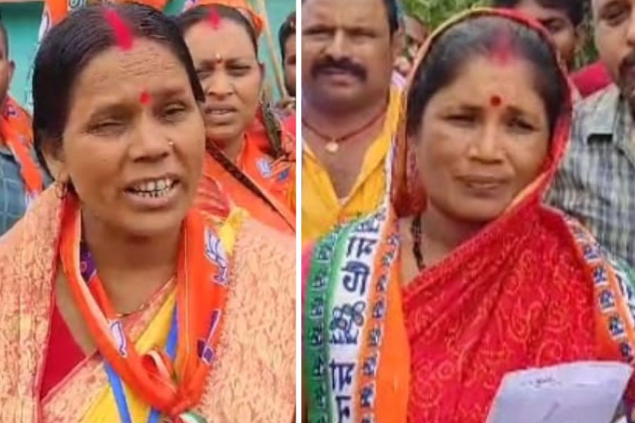 Two sister-in-laws contested in Panchayat Poll from Malda