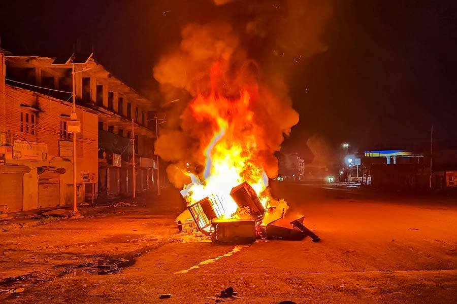 photo of Manipur clash