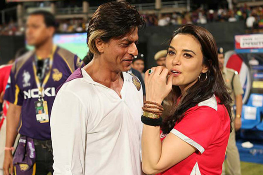 Shah Rukh Khan and Preity Zinta