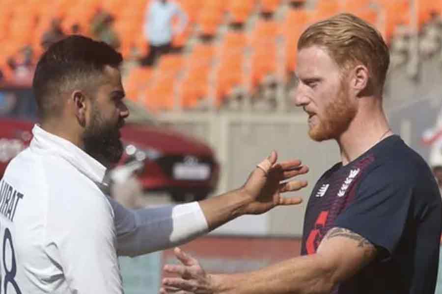 Virat Kohli and Ben Stokes