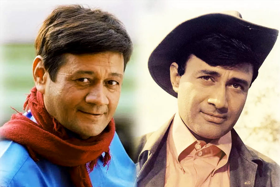 Kishore Anand Bhanushali  and Dev Anand