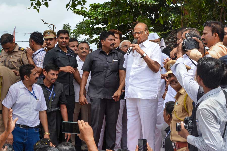 My fight against communal forces will rebuild NCP, sharad Pawar said 