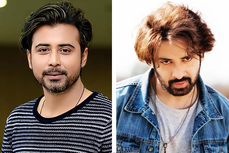  Picture of Afran Nisho and Shakib khan