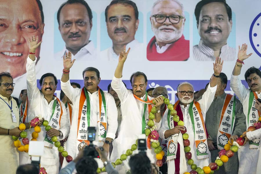 Ajit Pawar moves Election Commission, stakes claim to NCP party flag and symbol
