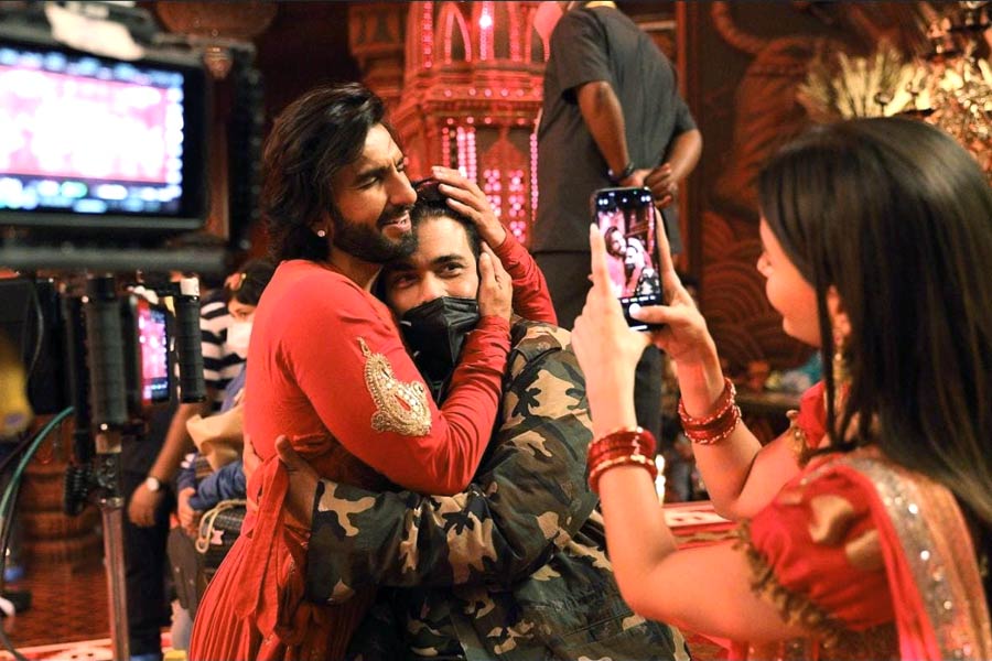 Ranveer Singh, Karan Johar and Alia Bhatt