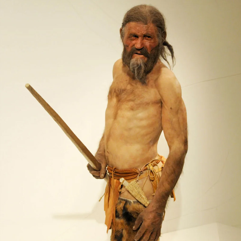 One of the oldest and cursed mummies Otzi the Iceman who mysteriously claimed many lives.