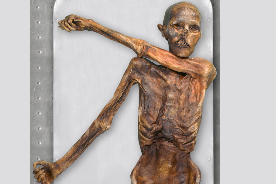 One of the oldest and cursed mummies Otzi the Iceman who mysteriously claimed many lives.