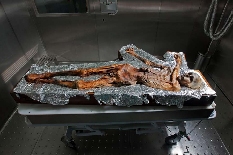 One of the oldest and cursed mummies Otzi the Iceman who mysteriously claimed many lives.