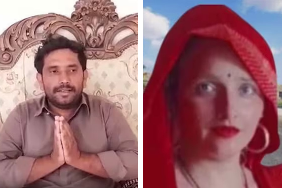 Husband of Pakistan woman appeals to Modi Government to return his wife and children.