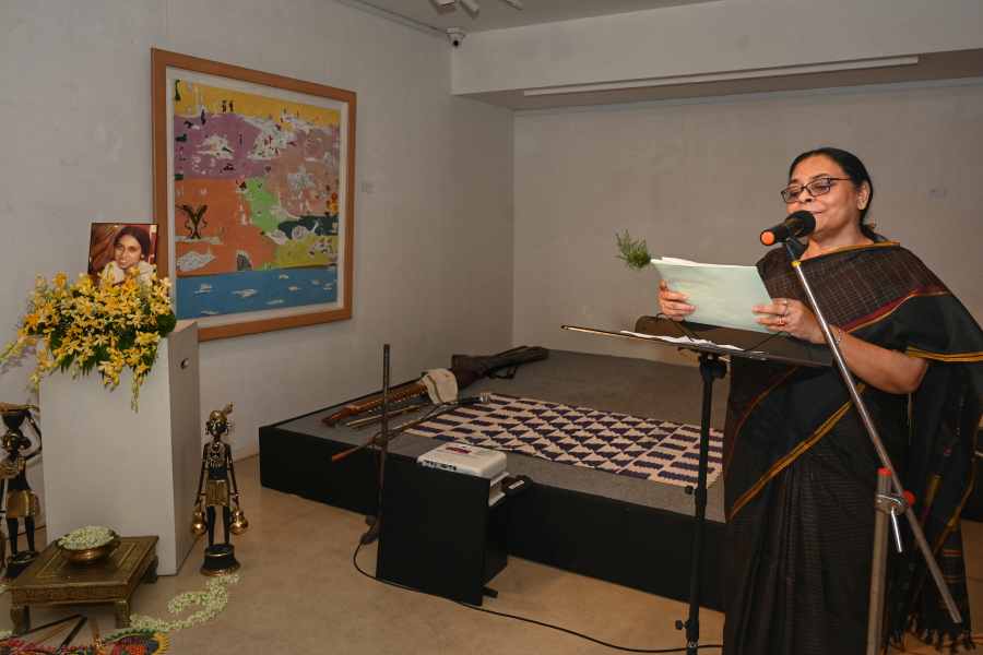 Members from the art world celebrated art critic Rita Datta’s life and memory at CIMA gallery 