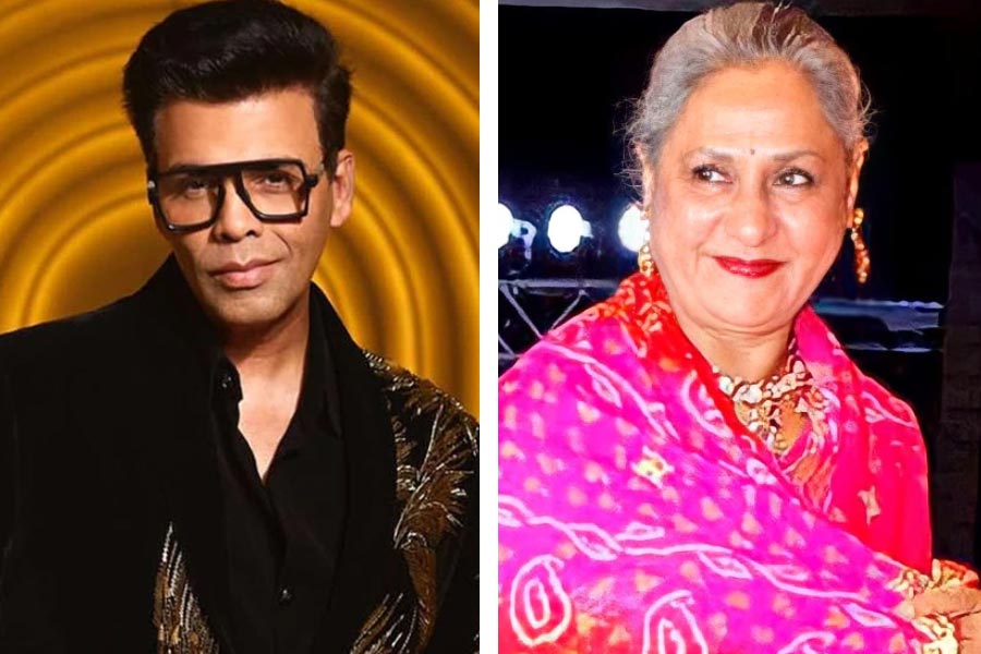 Image of Karan Johar and Jaya Bachchan