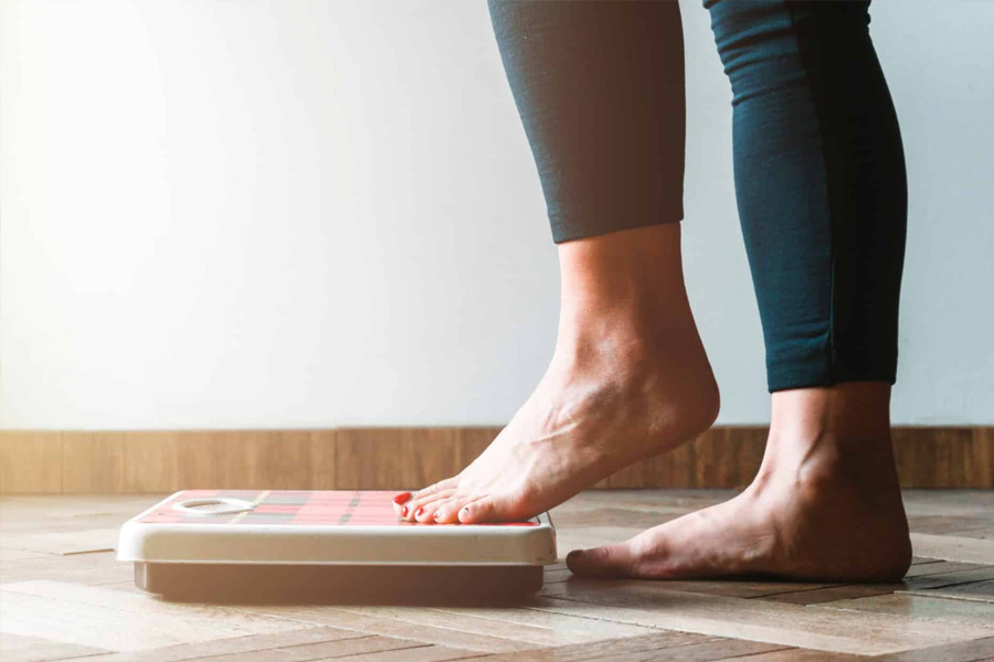 Representational image of weight loss