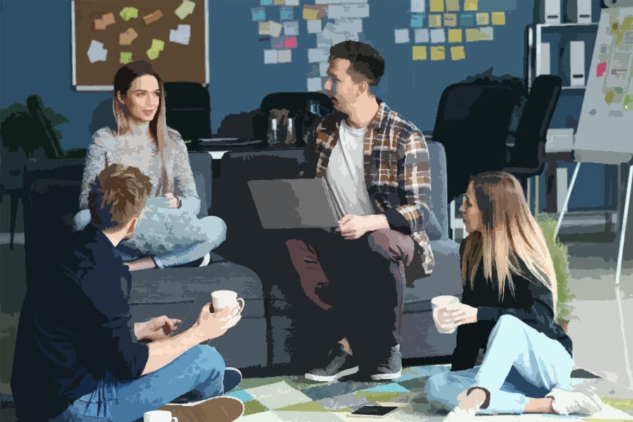 Representational image of office