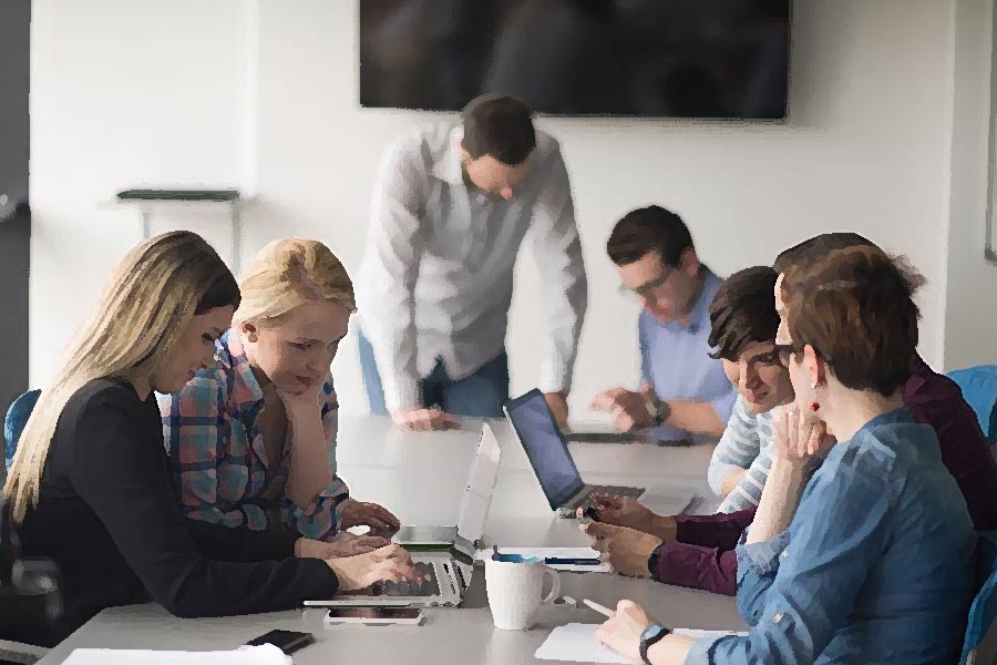 Representational image of office