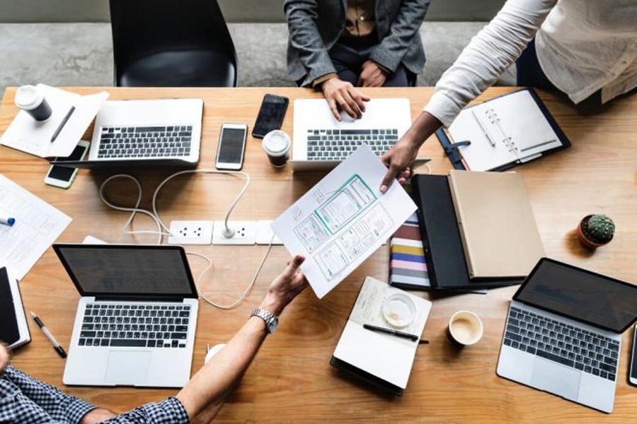 Representational image of office