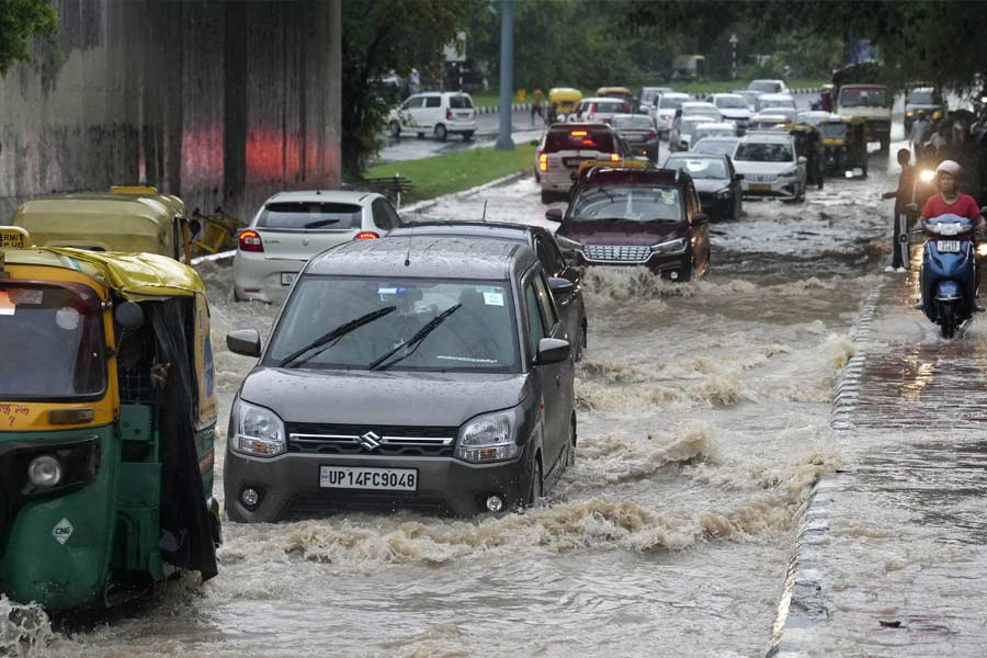 An image of Delhi Flood