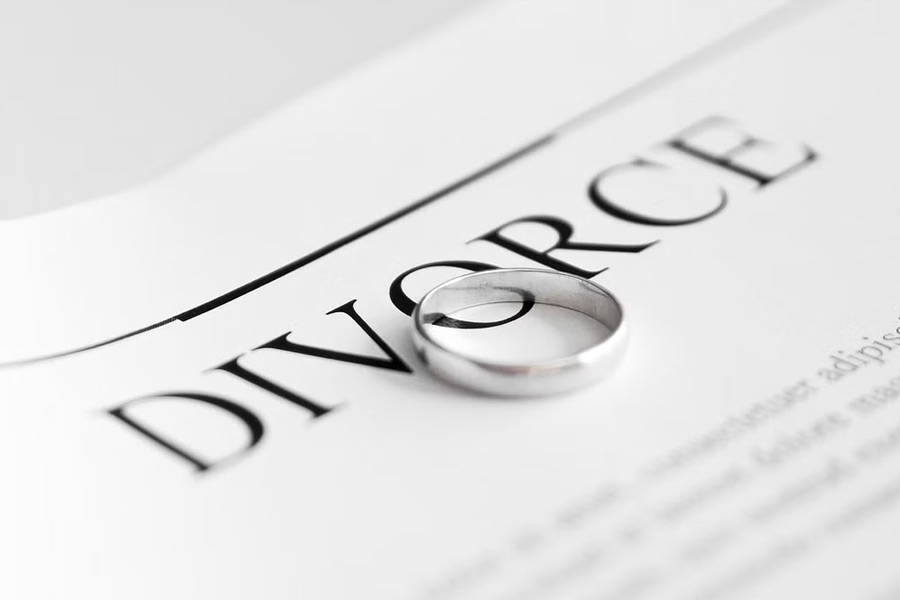 Representational image of divorce
