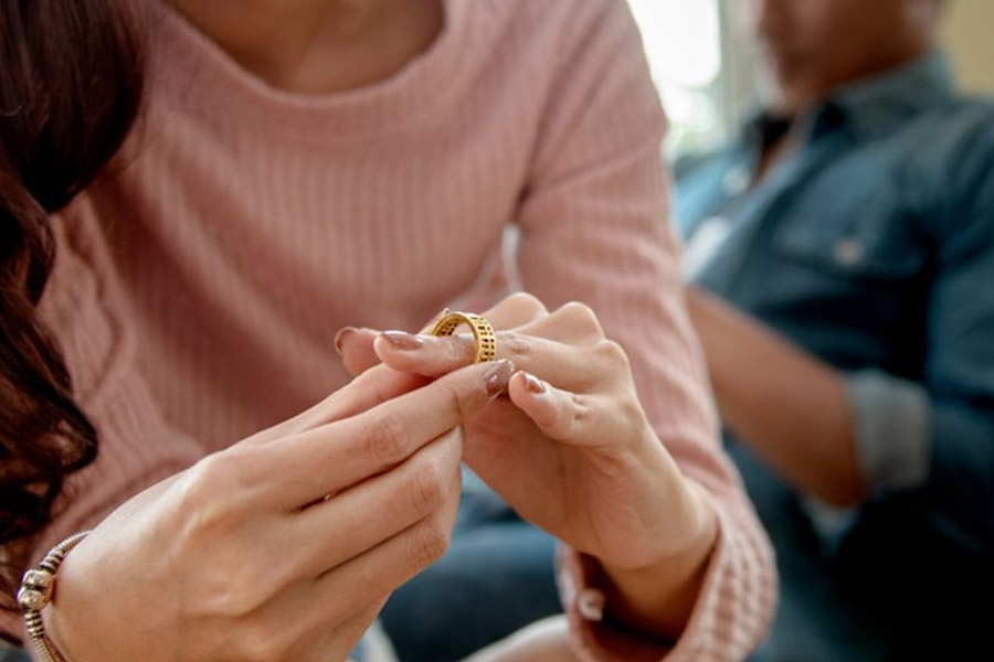 Representational image of divorce