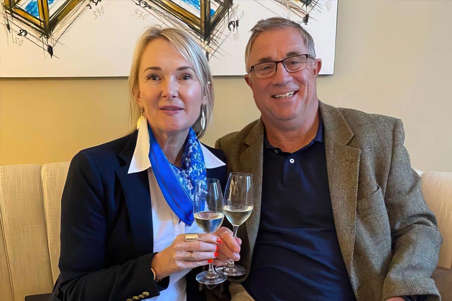 Image of Gerry Cannings and his partner