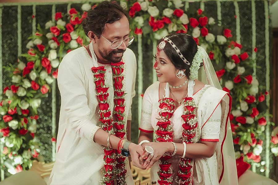Wedding Picture Of Shruti Das Swarnendu Samaddar 
