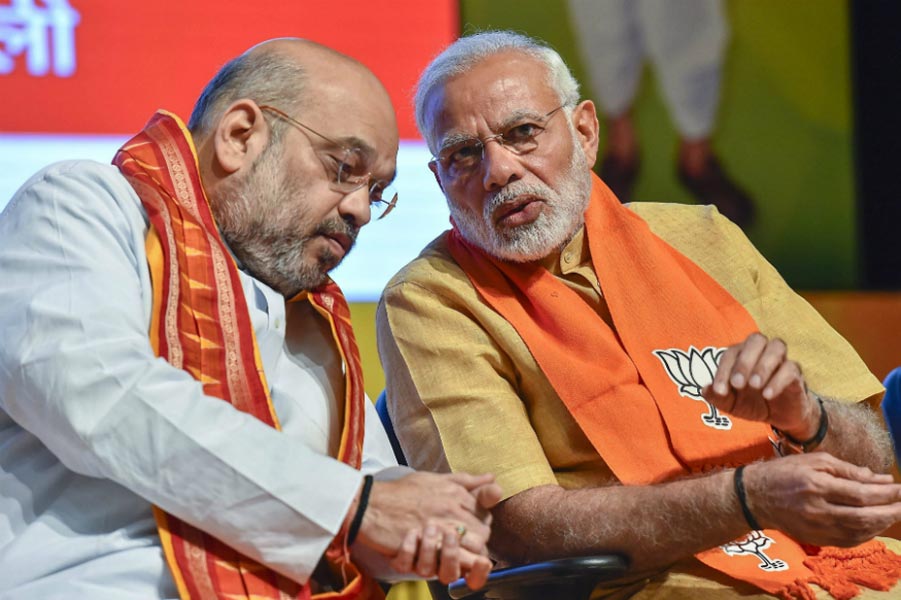 amit shah and narendra modi.