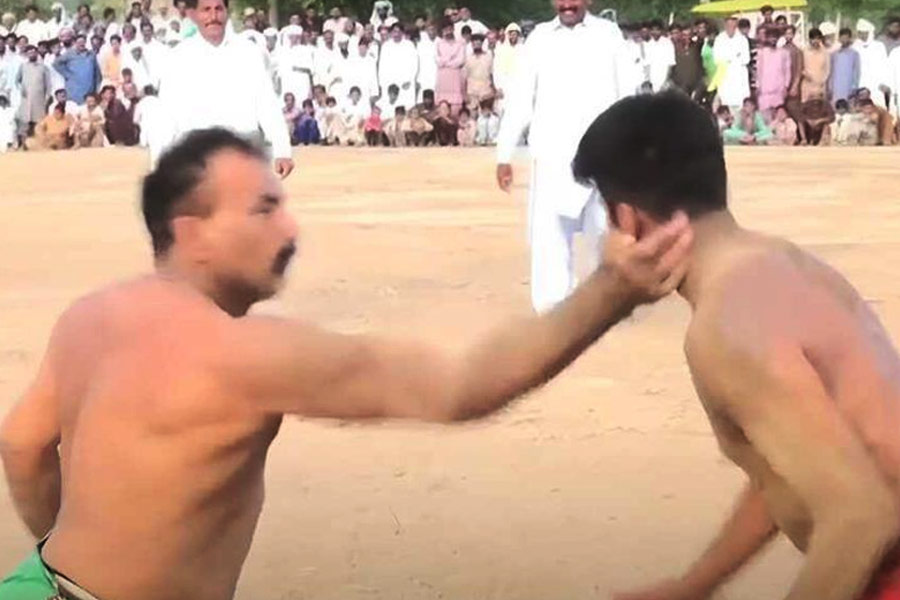 Viral video of Pakistan’s Slap Kabaddi that is gaining popularity in that country