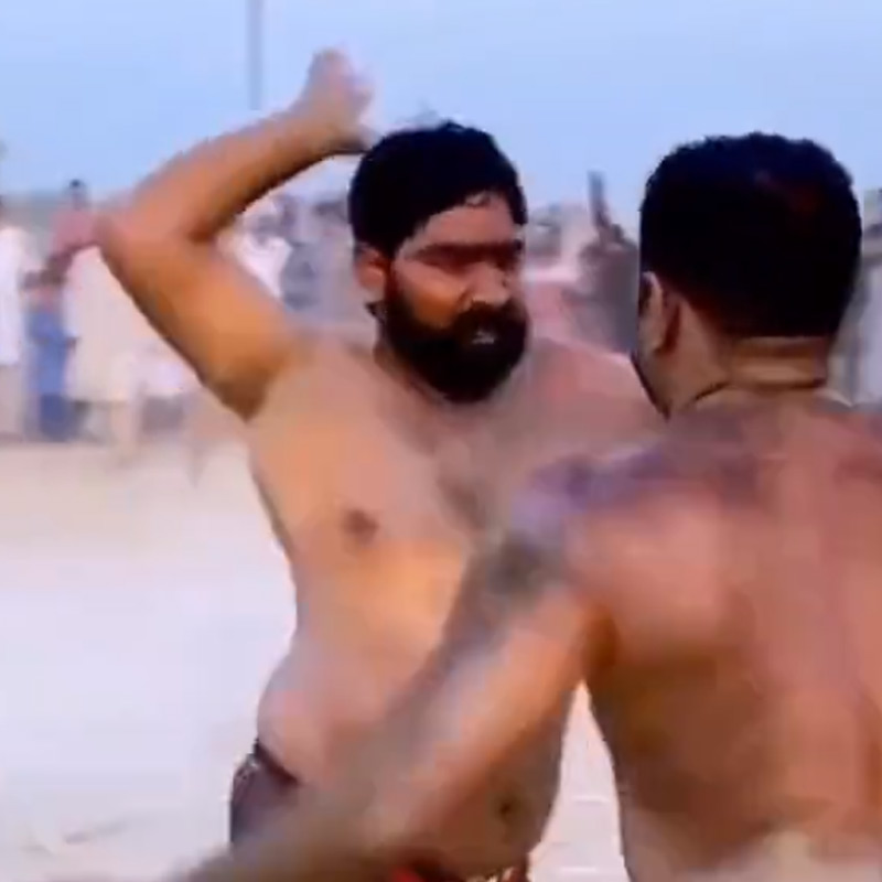 Viral video of Pakistan’s Slap Kabaddi that is gaining popularity in that country
