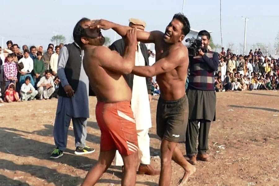 Viral video of Pakistan’s Slap Kabaddi that is gaining popularity in that country