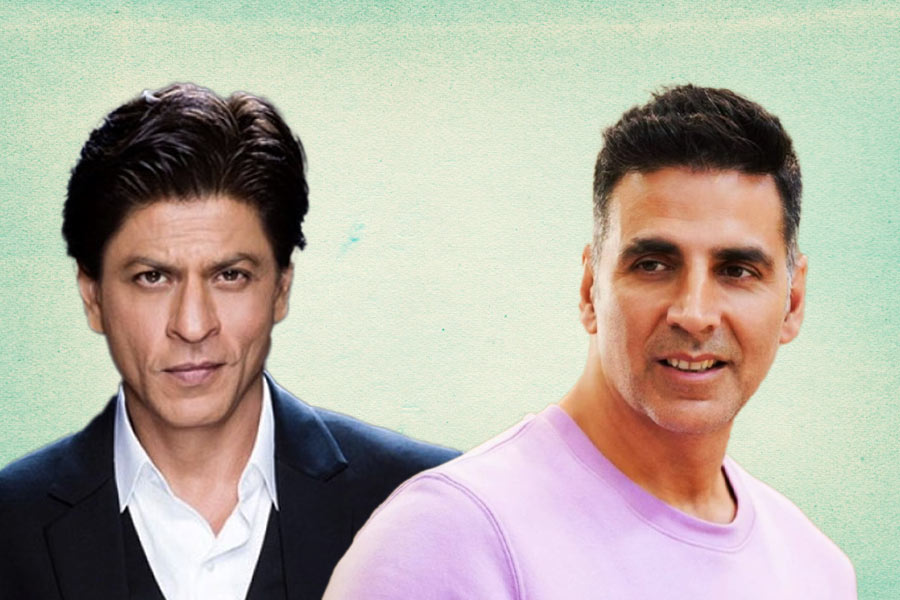 Shah Rukh Khan and Akshay Kumar