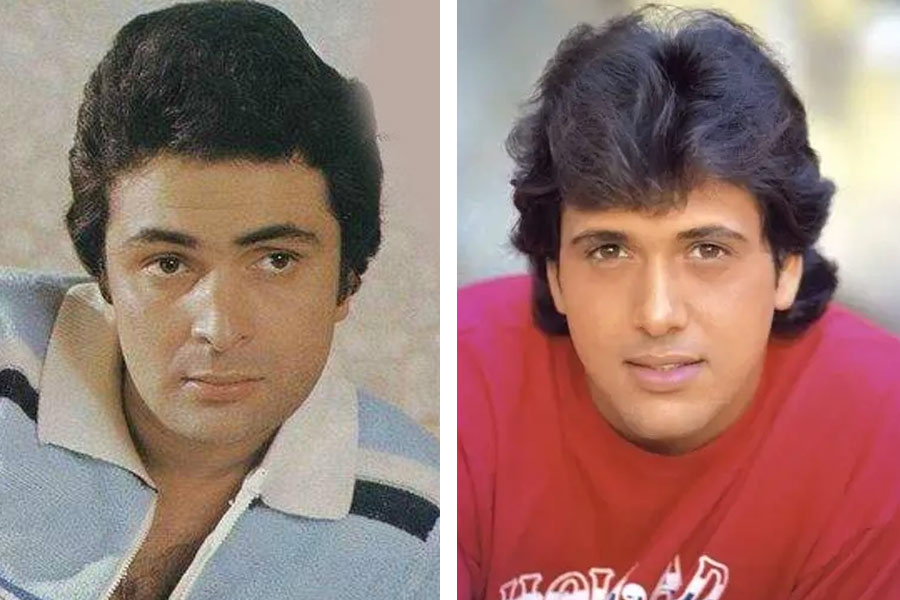 Rishi Kapoor and Govinda