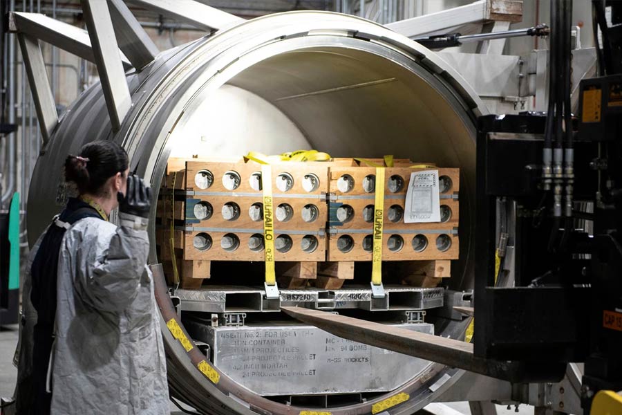 Image of chemical weapons