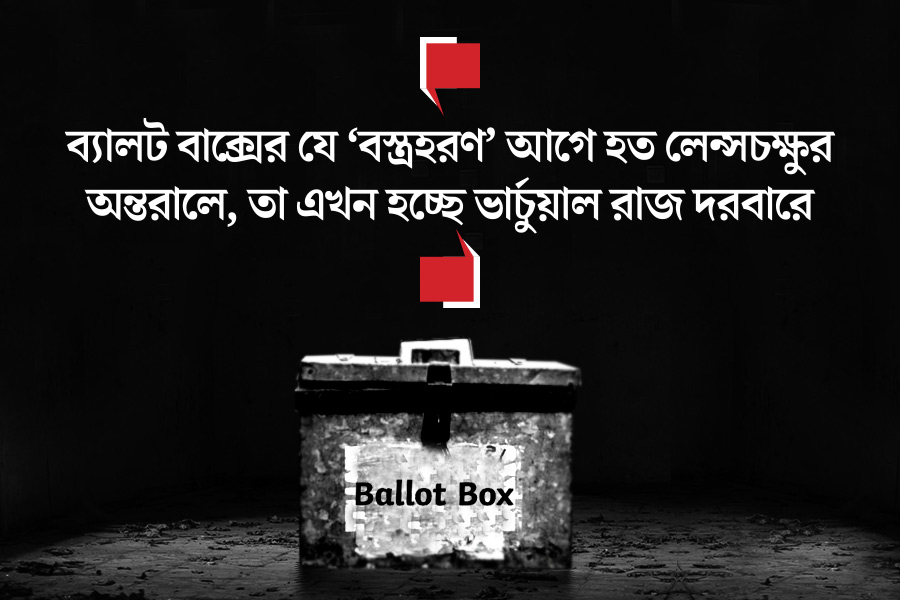 Ballot Box vandalism on the poll day of West Bengal Panchayat Election 2023 