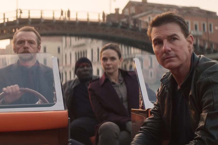 Scene from Mission: Impossible Dead Reckoning Part One.