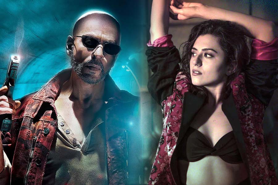 Ridhi Dogra and Shah Rukh Khan