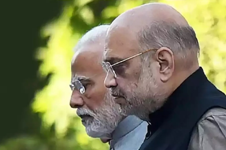 picture of Narendra Modi and Amit Shah